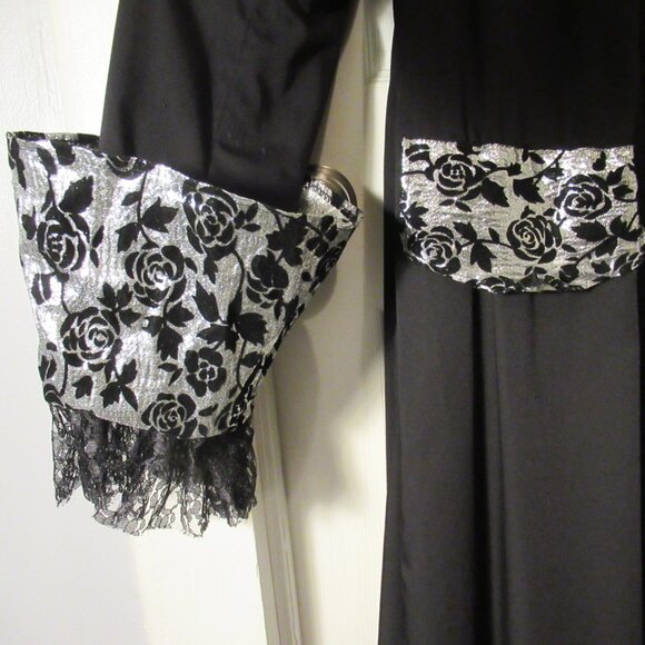 Men's Long Top Coat 4 Piece + Wig & Matching Dress 18th-19th Century Halloween - Picture 9 of 15